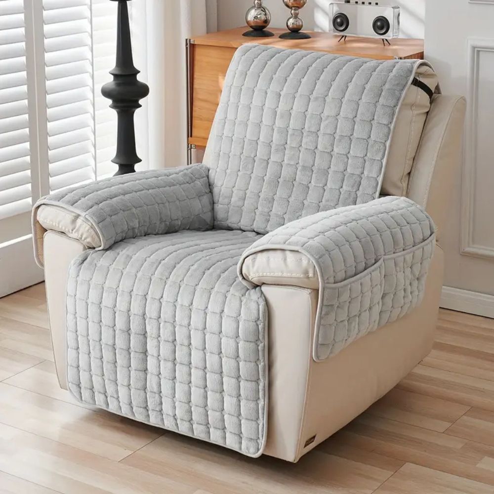 Lisslune | Snug Grid Recliner Cover