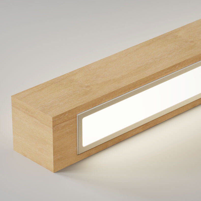 Lisslune | ZenBeam Japanese LED Wall Light | Solid Wood Design | Modern Accent Lighting