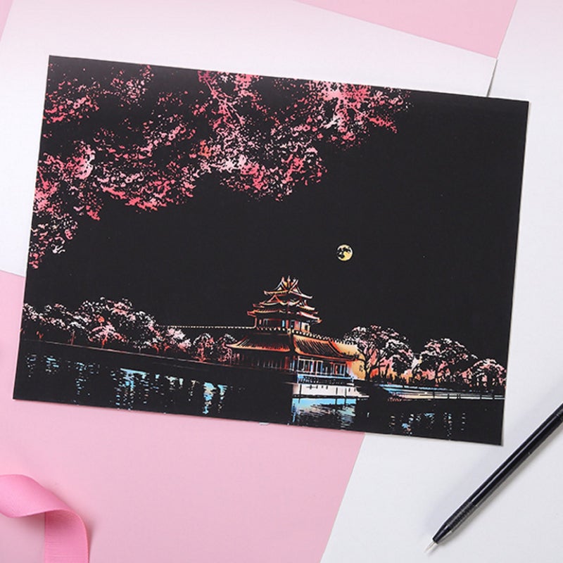 Lisslune | Splendid Magic Scratch Art