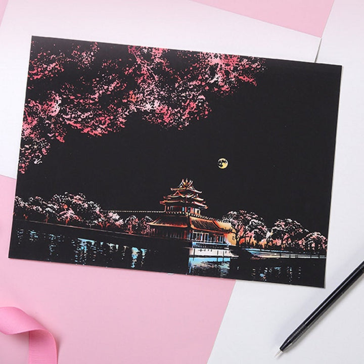Lisslune | Splendid Magic Scratch Art