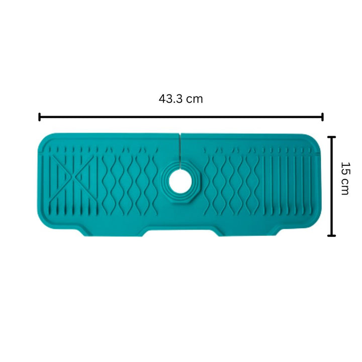 Lisslune | Aqua Slope Rubber Faucet Sink Mat
