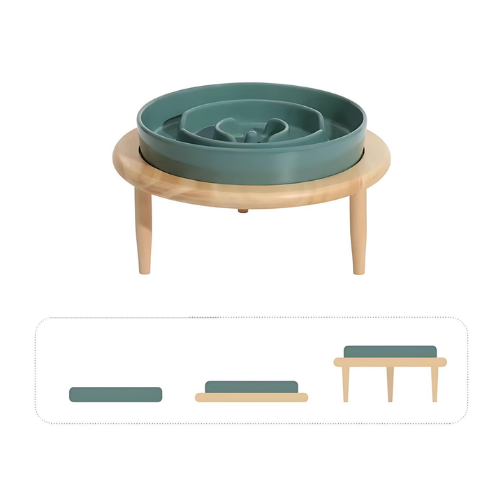 Lisslune | SlowCeramic - Elegant Craft Feeding Bowl for Pets