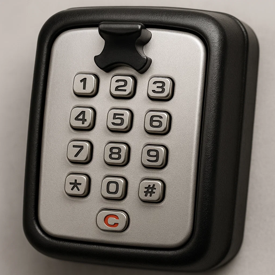 Lisslune | KeyGuard Outdoor Safe – Weatherproof Wall-Mounted Key Box