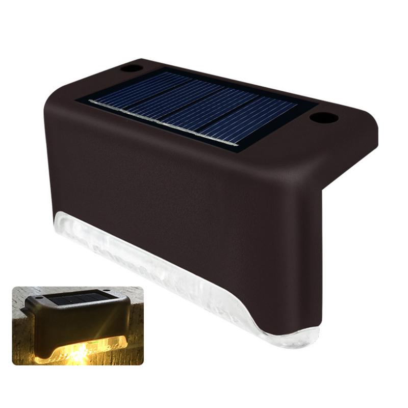 Lisslune | Waterproof Stair Solar Lights for Outdoors (4 pieces)