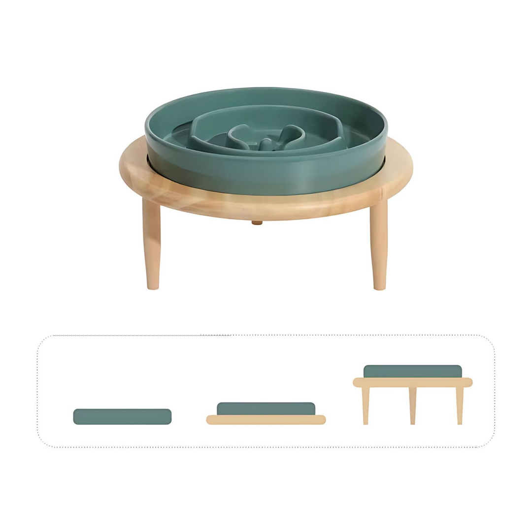 Lisslune | SlowCeramic - Elegant Craft Feeding Bowl for Pets