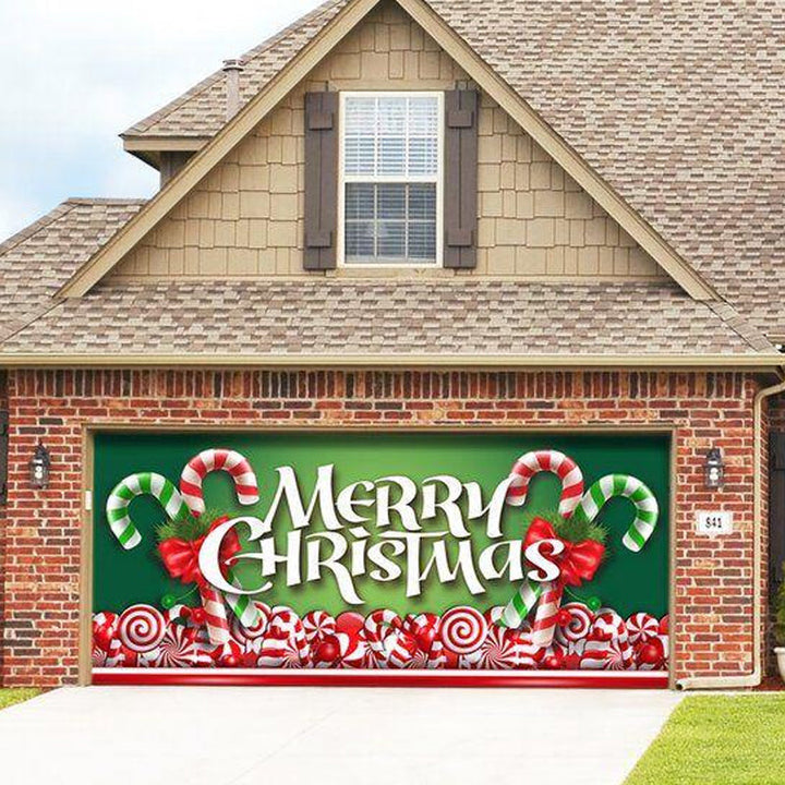 Lisslune | Snow Garage Door Banner Ornament