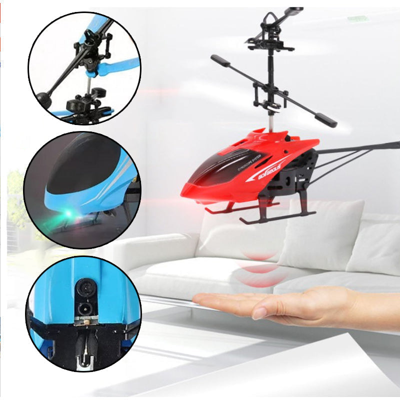 Lisslune | Mini RC Infrared Induction Helicopter Toy