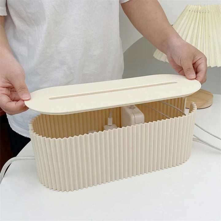 Lisslune | Nordic Cable Organizer and Storage Box