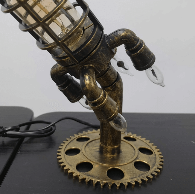 Lisslune | VINTAGE STEAMPUNK ROCKLAMP