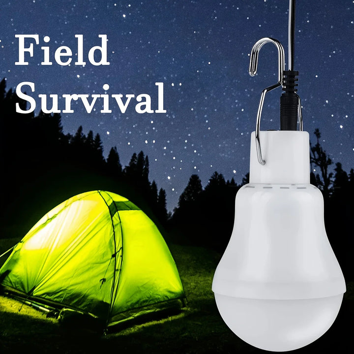 Lisslune | Solar lamp with solar panel – Energy-saving LED lamp for indoor and outdoor use