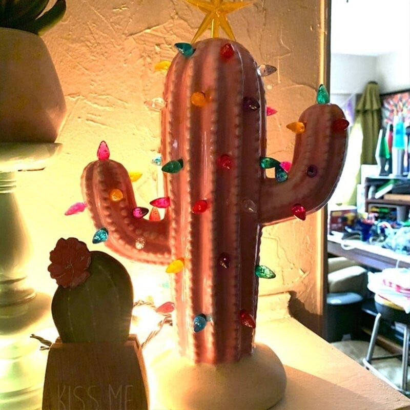 Lisslune | Vintage Christmas Luminous Cactus