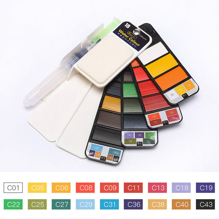 Lisslune | Solid Gouache Pigment Palette - let your creativity speak!