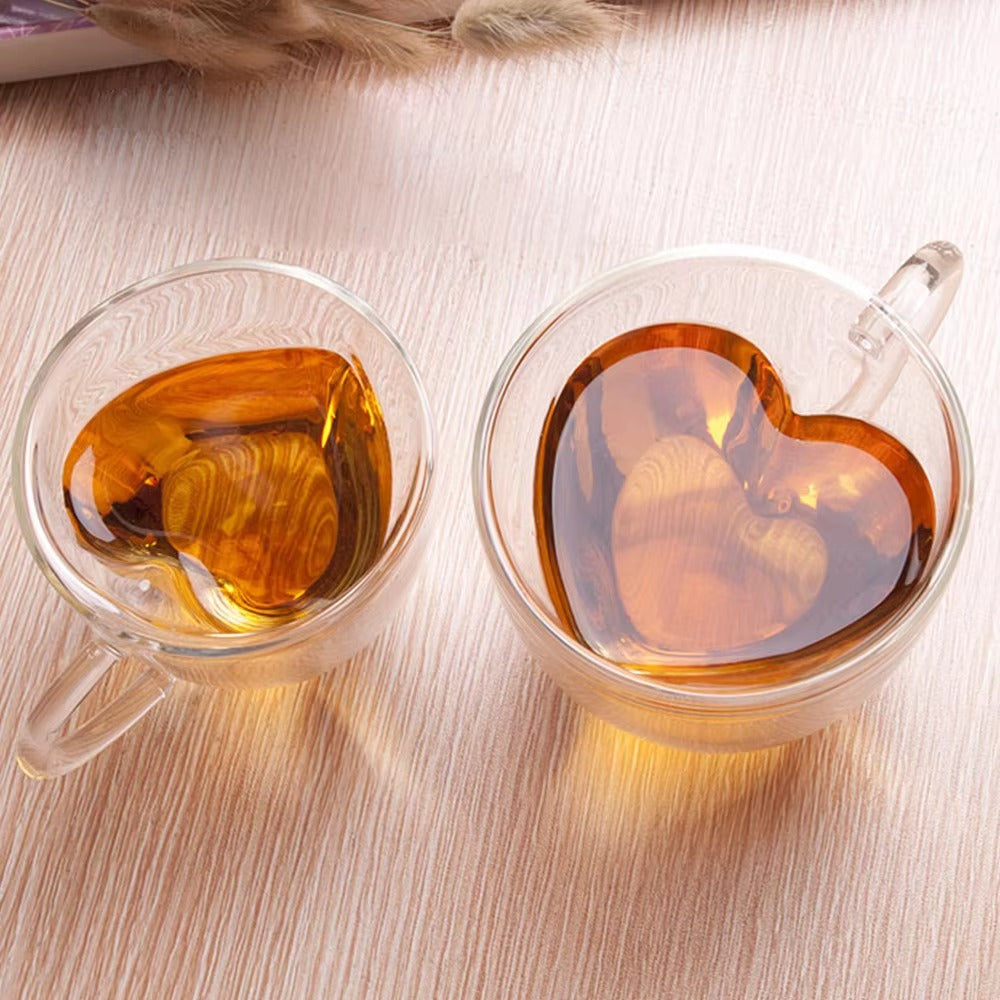 Lisslune | Classic Heart Tea Glass