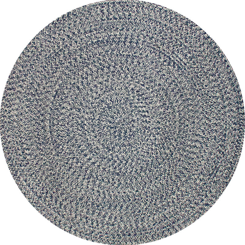 Lisslune | Rustic Solid Area Rug Polypropylene Rug Non-Slip Back Washable Pet-Friendly Carpet for Home