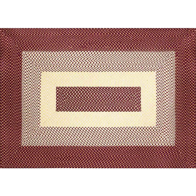 Lisslune | Unique Rustic Floor Mat Cotton Geometric Pattern Rug Washable Pet Friendly Non-Slip Carpet for Living Room