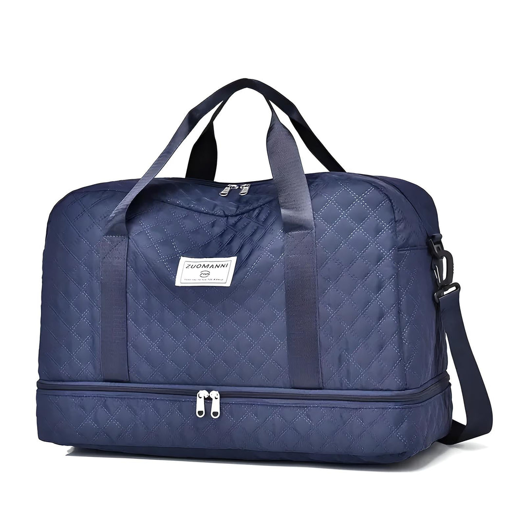 Lisslune | Spacious Weekender Duffle Bag | Water-Resistant, Multi-Compartment & Ideal for Short Trips and Gym Sessions