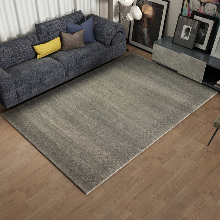 Lisslune | Multicolor Abstract Carpet Polyester Industrial Carpet Pet Friendly Washable Non-Slip Rug for Living Room