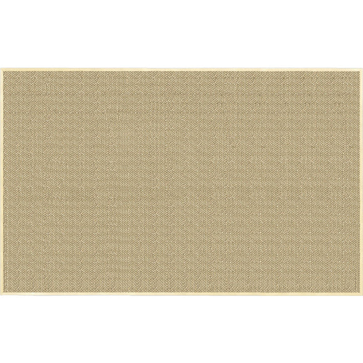 Lisslune | Brown Living Room Rug Rustic Solid Color Rug Sisal Washable Non-Slip Back Pet-Friendly Rug
