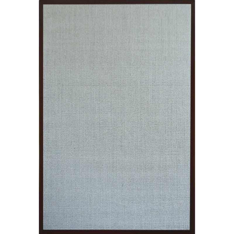 Lisslune | Gray Living Room Rug Rustic Solid Rug Sisal Washable Non-Slip Backing Pet-Friendly Rug