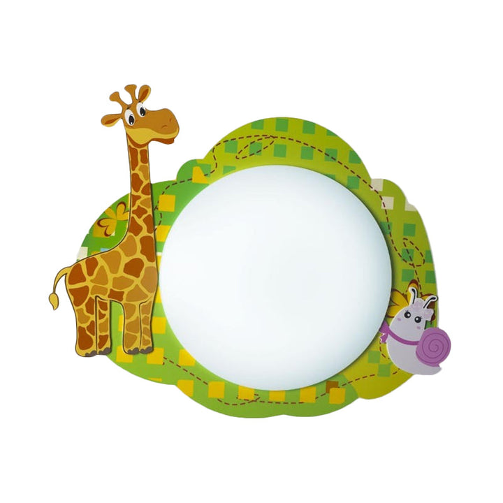 Skørter | Slim Panel Nursing Room Wall Lamp Acrylic Modern Cartoon LED Wall Lamp Light