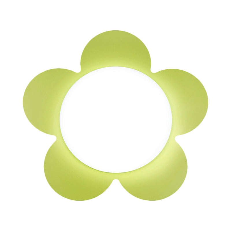 Skørter | Bright Colored Floral Wall Light Modern Stylish Acrylic LED Wall Lamp for Kindergarten