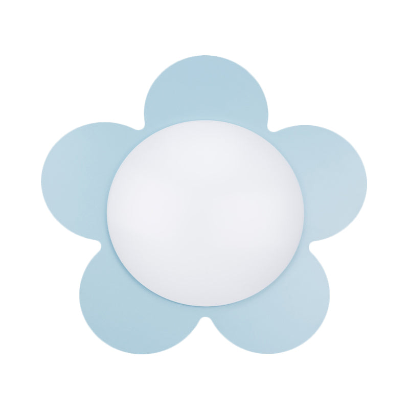 Skørter | Bright Colored Floral Wall Light Modern Stylish Acrylic LED Wall Lamp for Kindergarten