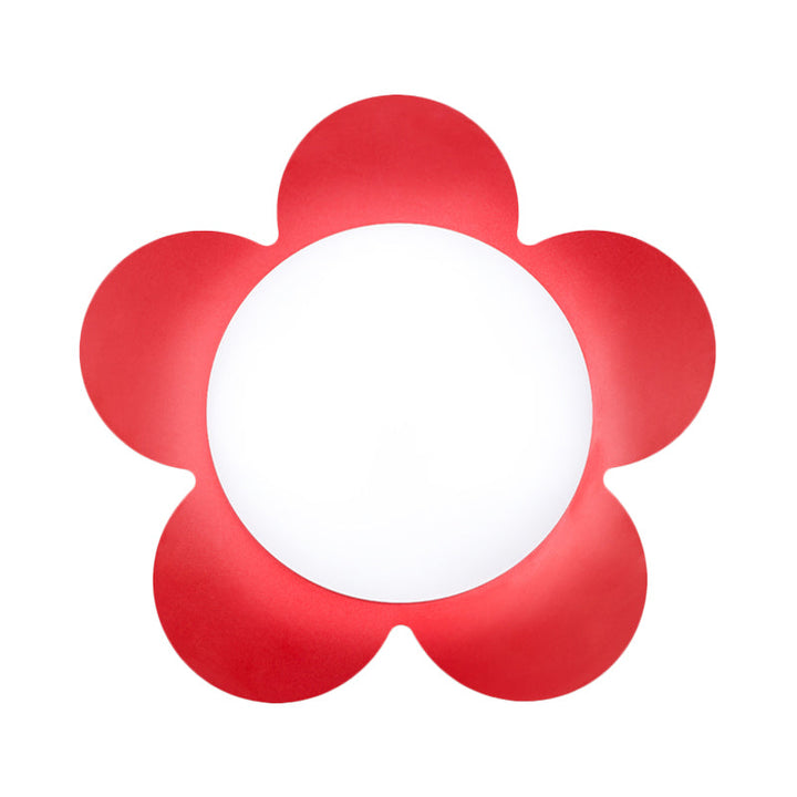 Skørter | Bright Colored Floral Wall Light Modern Stylish Acrylic LED Wall Lamp for Kindergarten