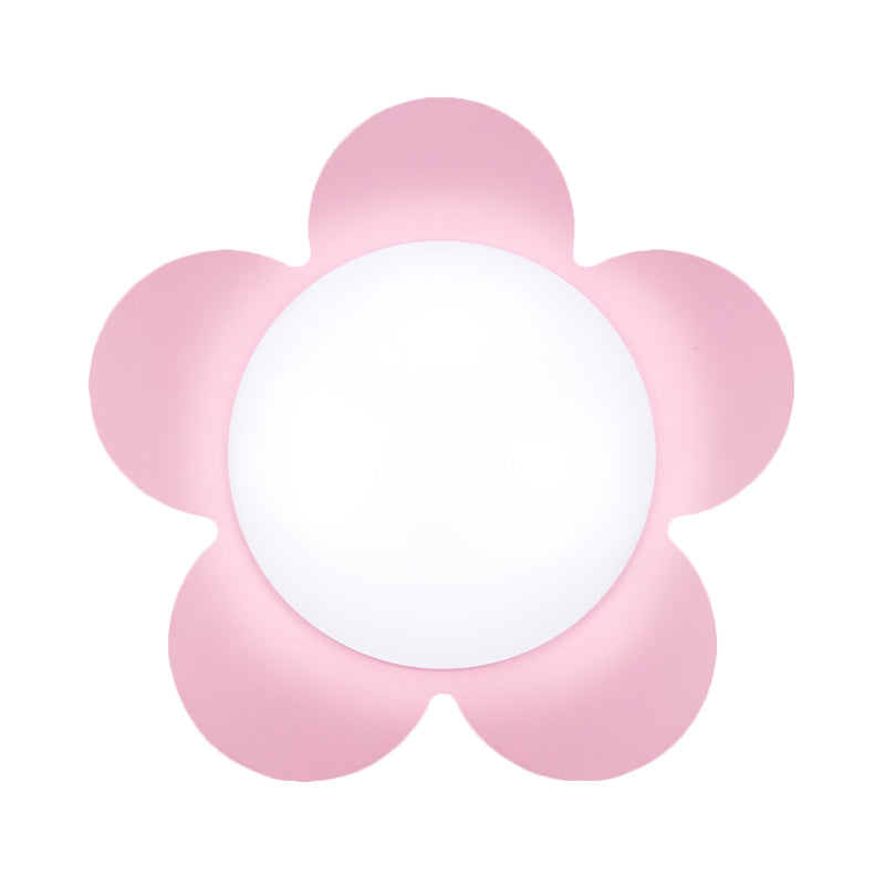 Skørter | Bright Colored Floral Wall Light Modern Stylish Acrylic LED Wall Lamp for Kindergarten