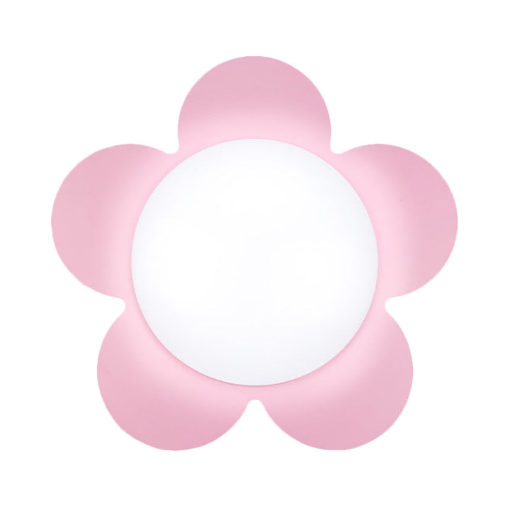 Skørter | Bright Colored Floral Wall Light Modern Stylish Acrylic LED Wall Lamp for Kindergarten