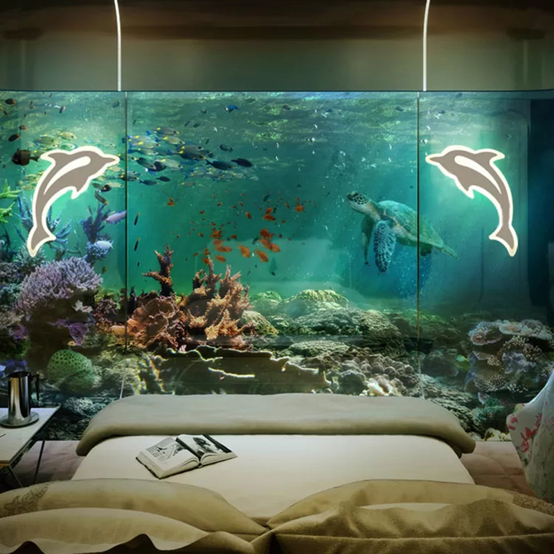 Skørter | Lovely Animal Slim Wall Lamp Acrylic White LED Wall Light for Care Room Kindergarten