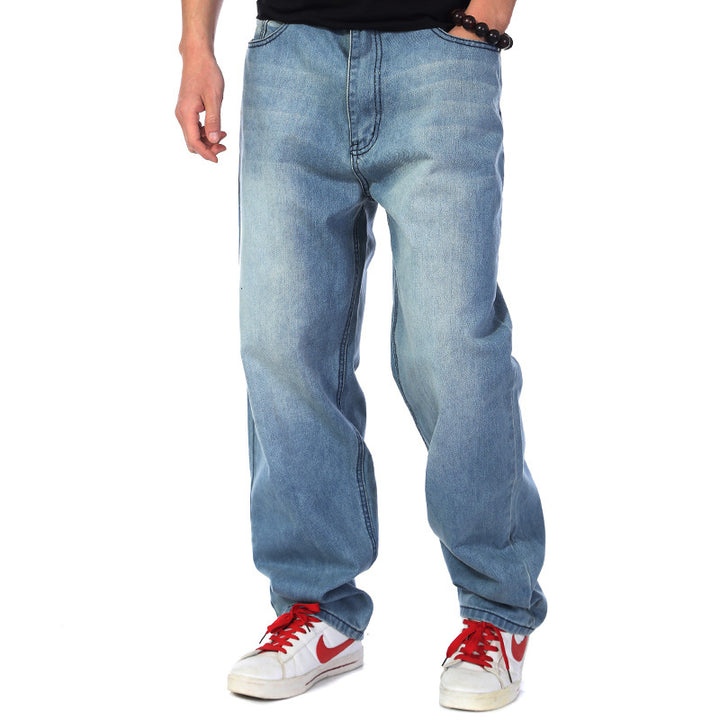 Men's loose fit jeans Lisslune