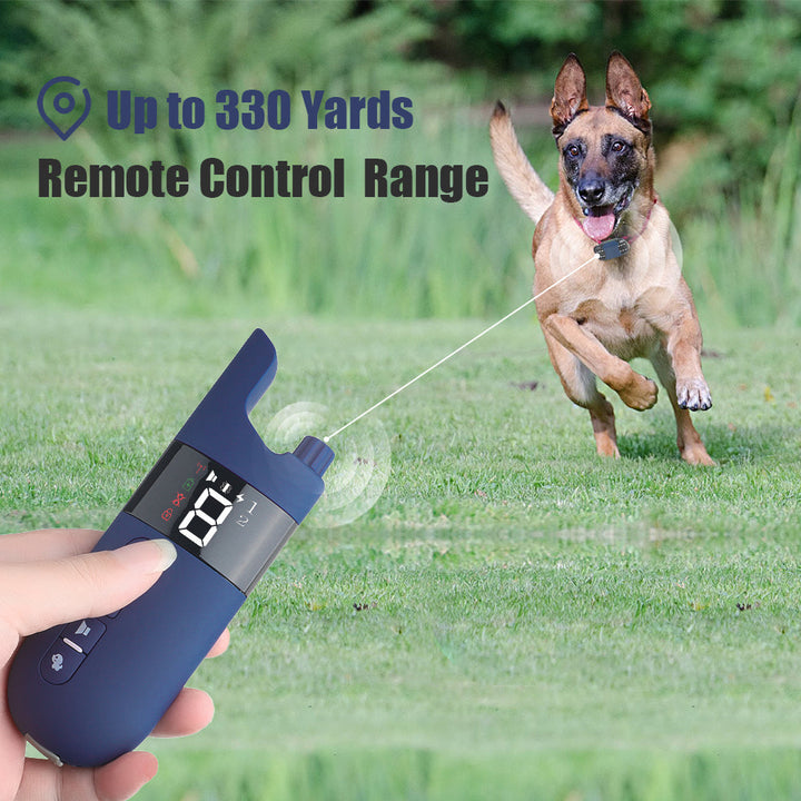 Lisslune | Electric Dog Training Collar – 500m Remote Control, Waterproof IPX7, Shock, Vibration & Sound Modes