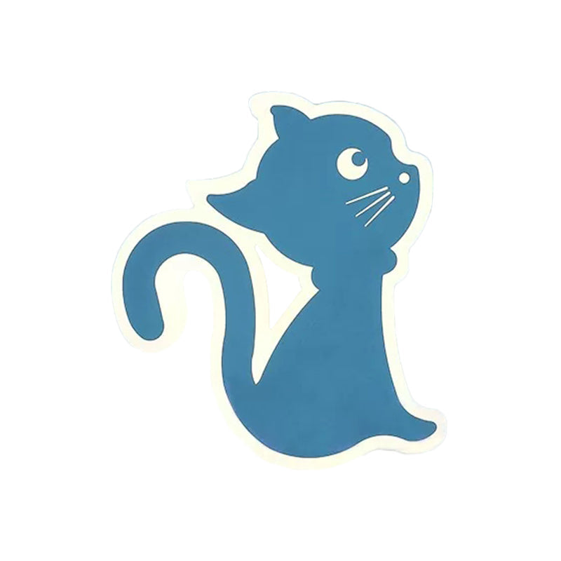 Skørter | Metal Slim Kitten Wall Lamp Animal Macaron Colorful Wall Lamp for Bedroom Kindergarten