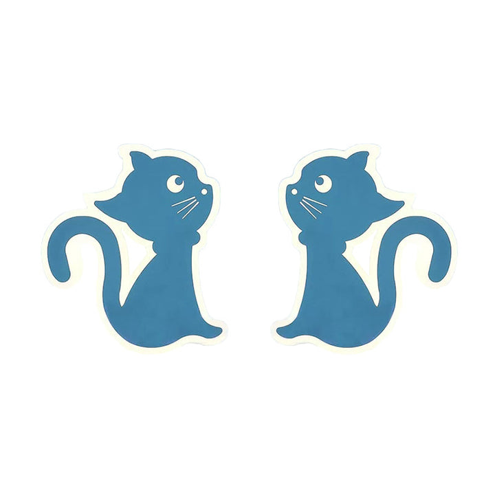 Skørter | Metal Slim Kitten Wall Lamp Animal Macaron Colorful Wall Lamp for Bedroom Kindergarten