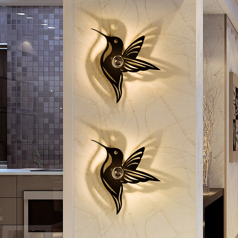 Skørter | Metal Cartoon Shape Wall Lamp One Light Modern Style Wall Lamp for Study Center