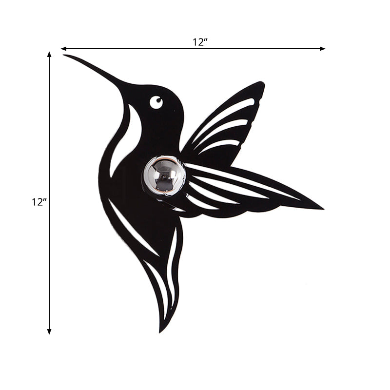 Skørter | Metal Cartoon Shape Wall Lamp One Light Modern Style Wall Lamp for Study Center