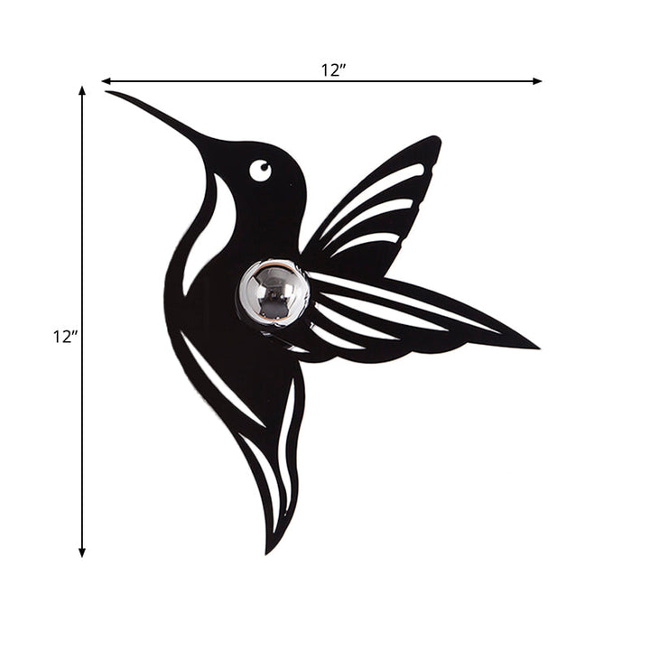 Skørter | Metal Cartoon Shape Wall Lamp One Light Modern Style Wall Lamp for Study Center