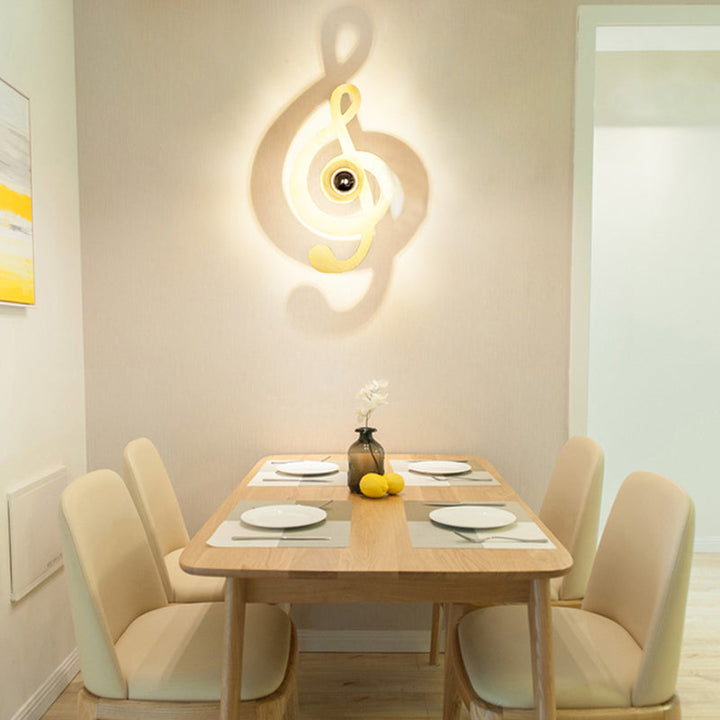 Skørter | Metal Cartoon Shape Wall Lamp One Light Modern Style Wall Lamp for Study Center