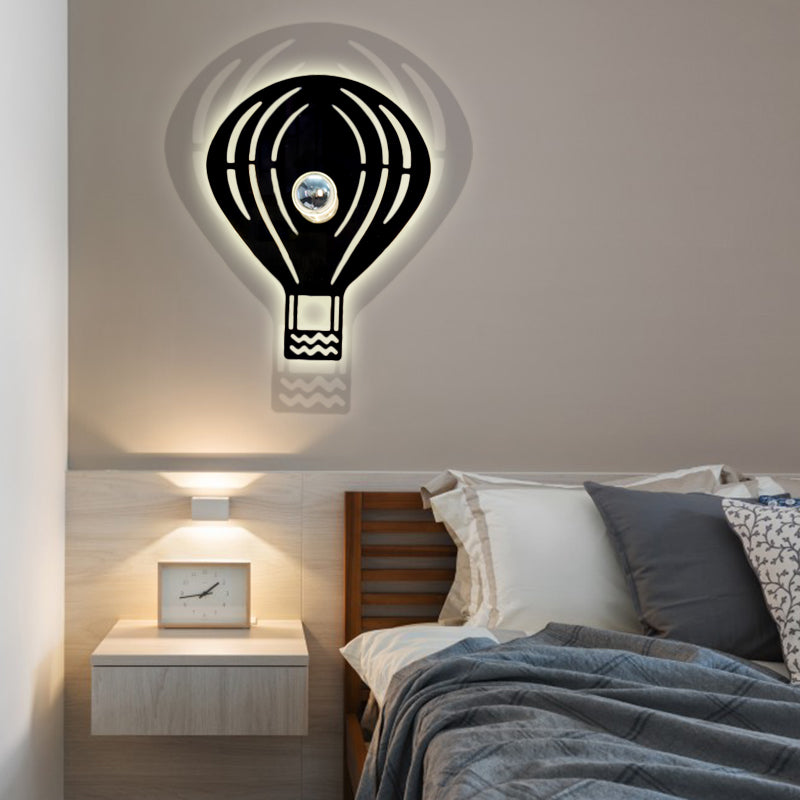 Skørter | Metal Cartoon Shape Wall Lamp One Light Modern Style Wall Lamp for Study Center