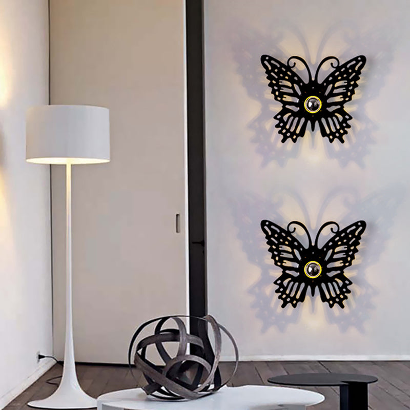 Skørter | Metal Cartoon Shape Wall Lamp One Light Modern Style Wall Lamp for Study Center