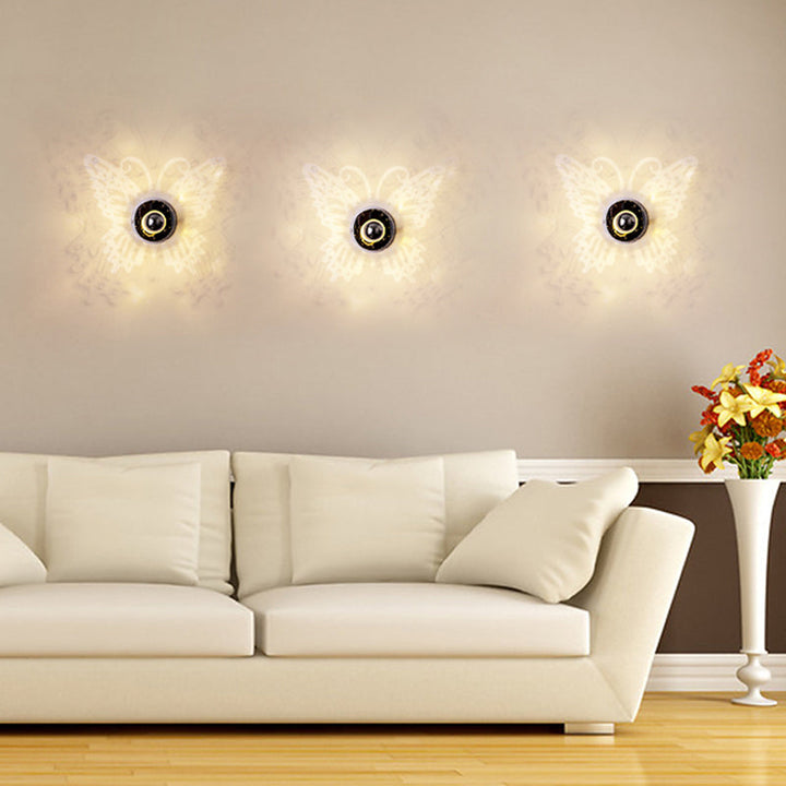 Skørter | Metal Cartoon Shape Wall Lamp One Light Modern Style Wall Lamp for Study Center