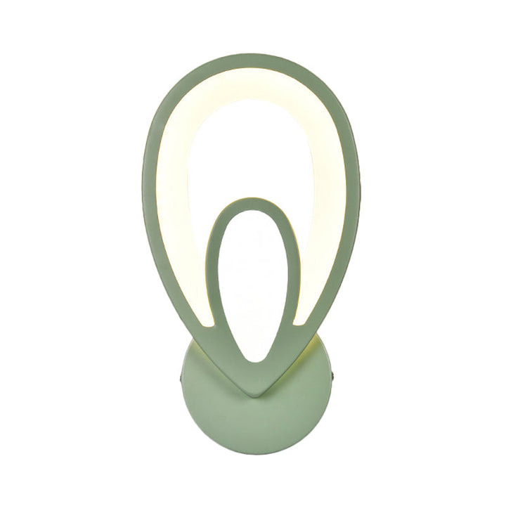Skørter | Children's Room Stair Wall Light Acrylic Metal Cartoons Wall Lamp with Candy Color