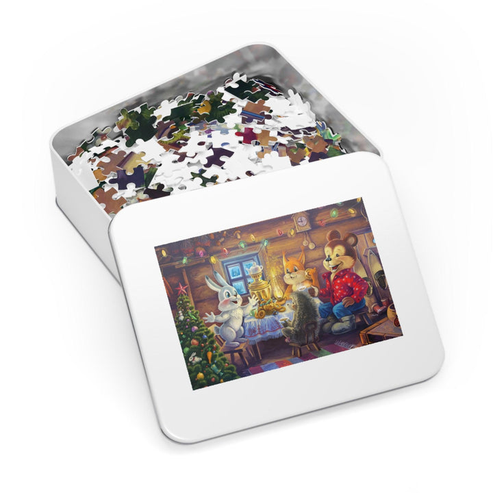 Lisslune | Holiday Cheer Jigsaw Puzzle - Premium Family Fun