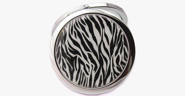 Lisslune | Safari Print Bag Mirror