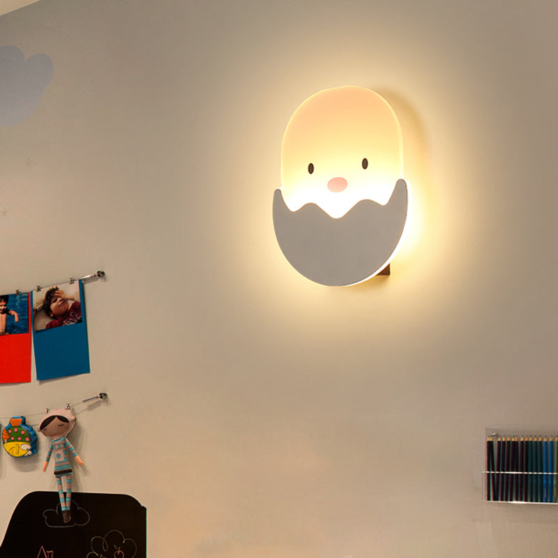 Skørter | White Spotted Miniature Wall Light Cute Acrylic Wall Lamp for Children's Bedroom Dining Room