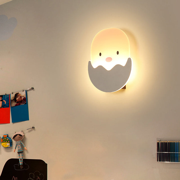 Skørter | White Spotted Miniature Wall Light Cute Acrylic Wall Lamp for Children's Bedroom Dining Room
