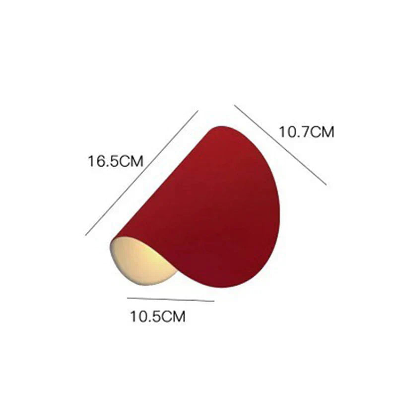 Lisslune | Modern Colored LED Wall Light in Stylish Design