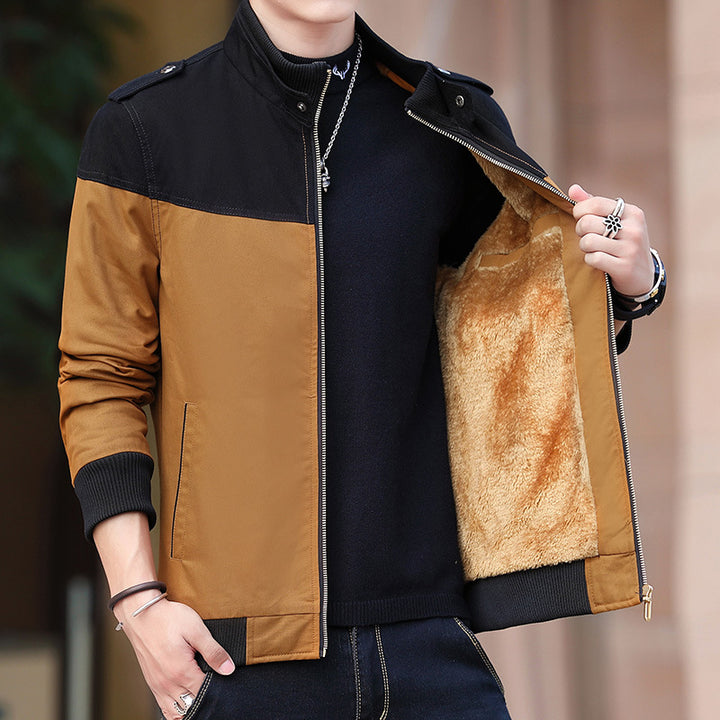 Men's Warm Transitional Jacket with Practical Inner Lining Lisslune
