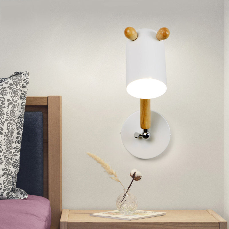Skørter | Metal Trojan Shape Wall Light 1 Light Scandinavian Style Wall Lamp for Dining Room