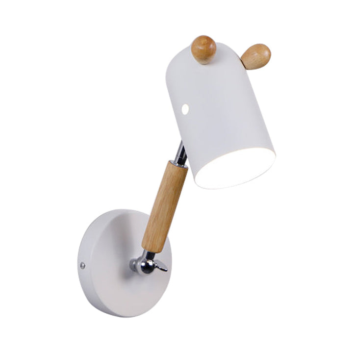 Skørter | Metal Trojan Shape Wall Light 1 Light Scandinavian Style Wall Lamp for Dining Room